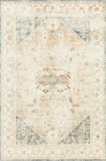Loloi II | Rosette Collection | Clay / Ivory | ROS-06