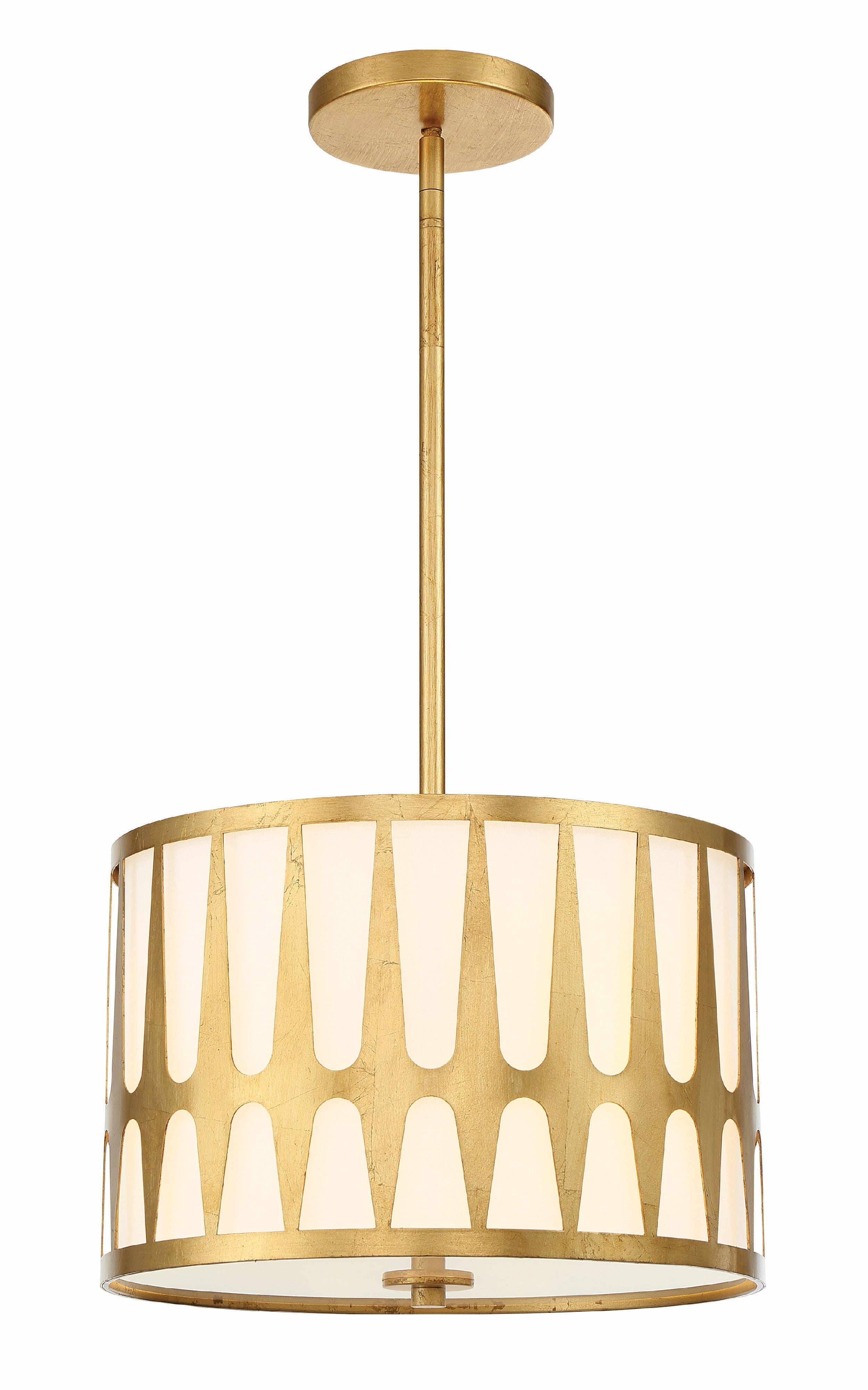 Royston 15'' Antique Gold Pendant