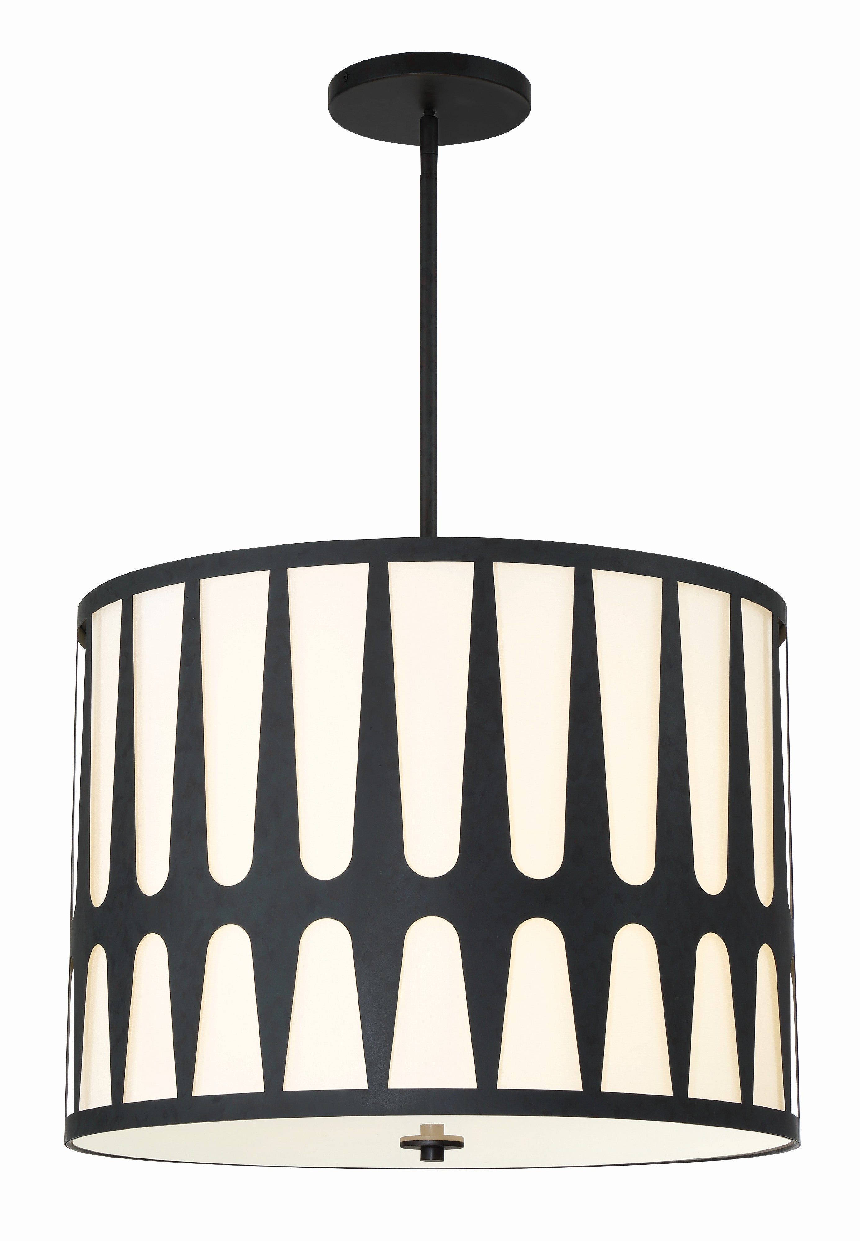 Royston 24'' Black Pendant