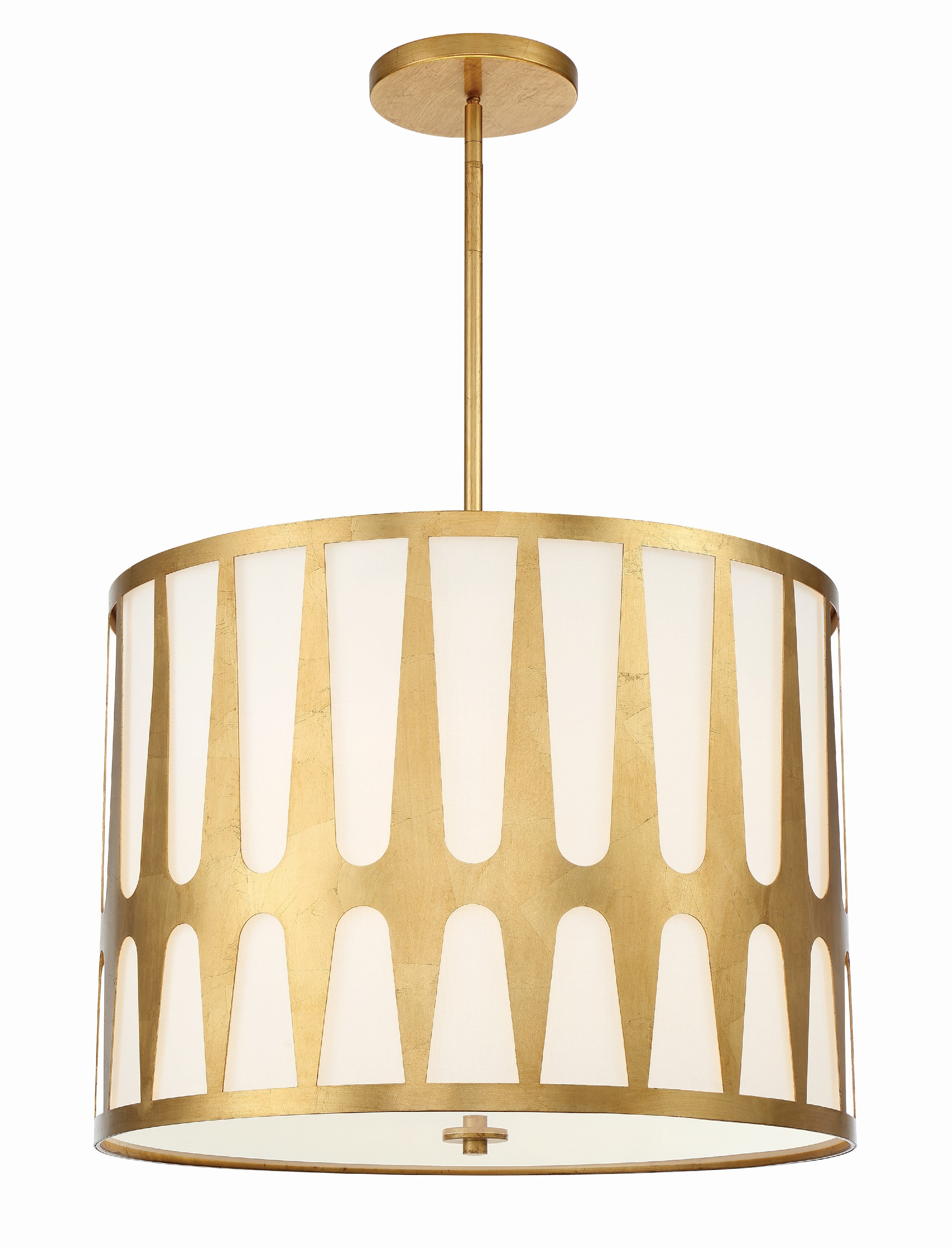 Royston 24'' Antique Gold Pendant