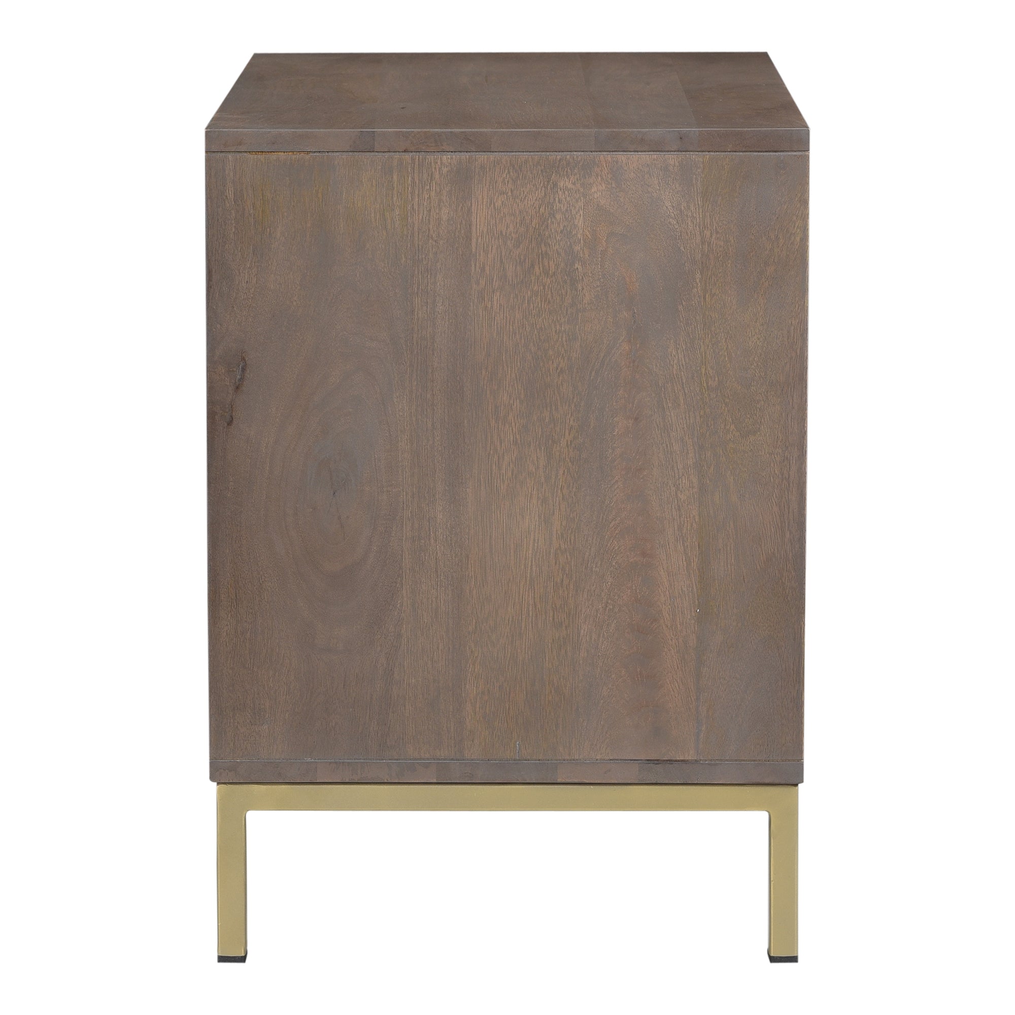 Corolla Nightstand Light Grey