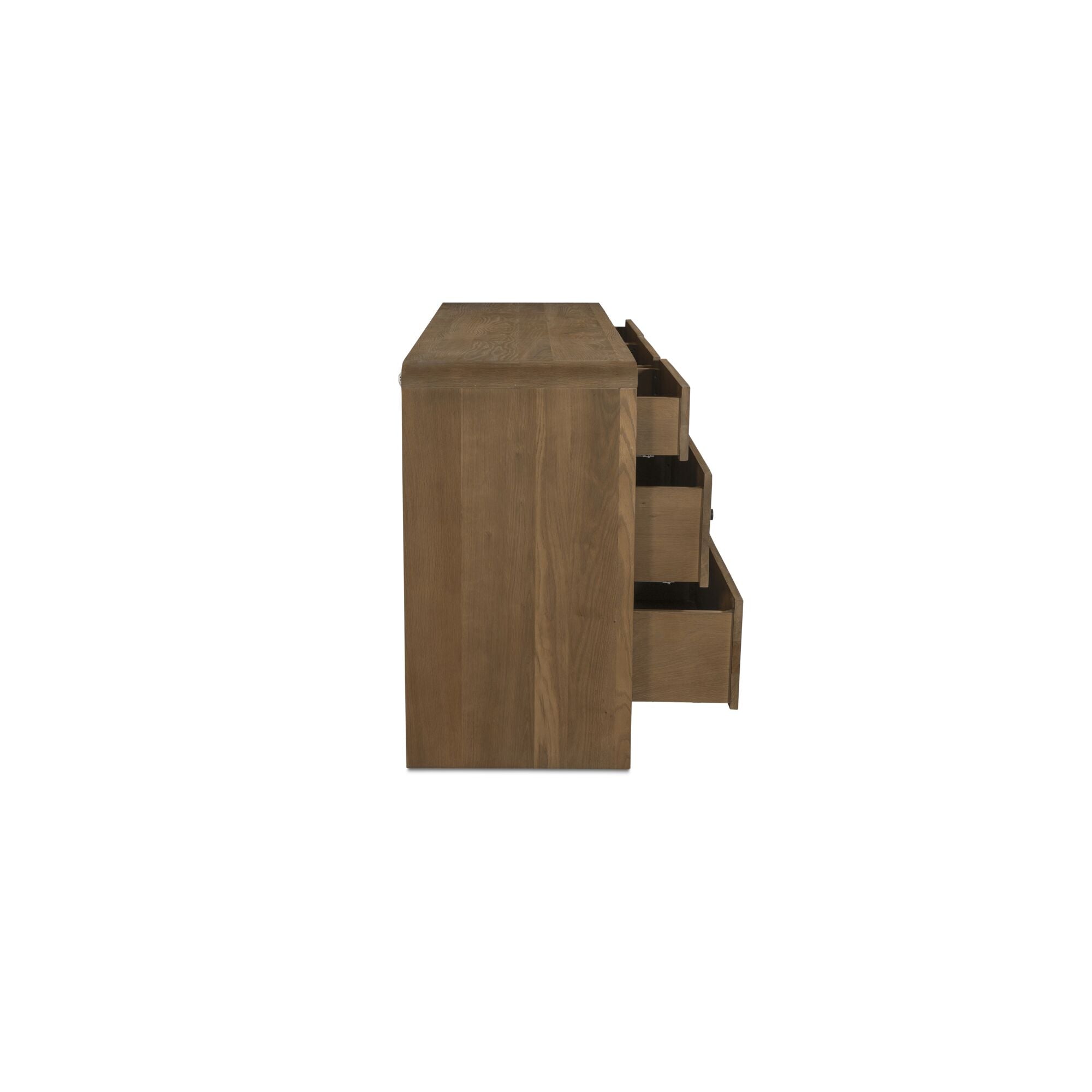 Riley 7 Drawer Dresser Oak