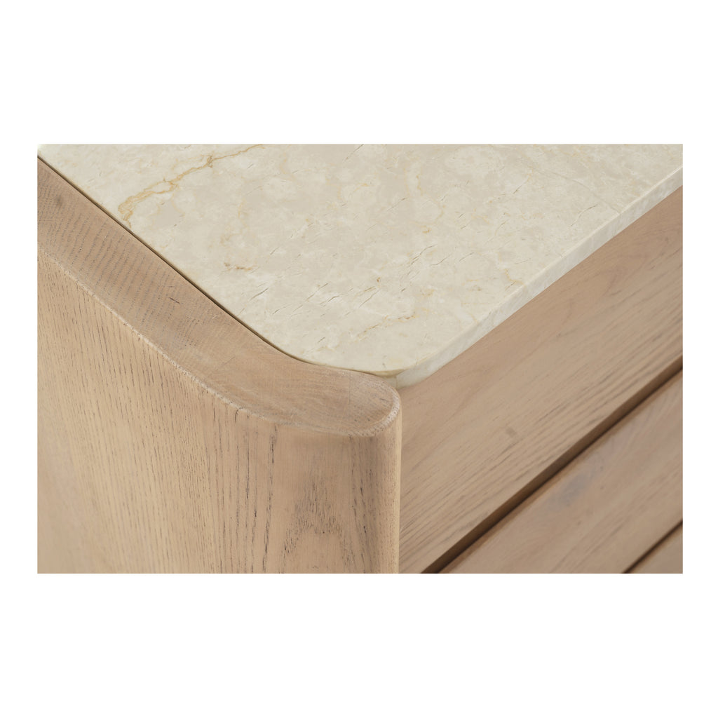 Lane 6 Drawer Dresser Natural