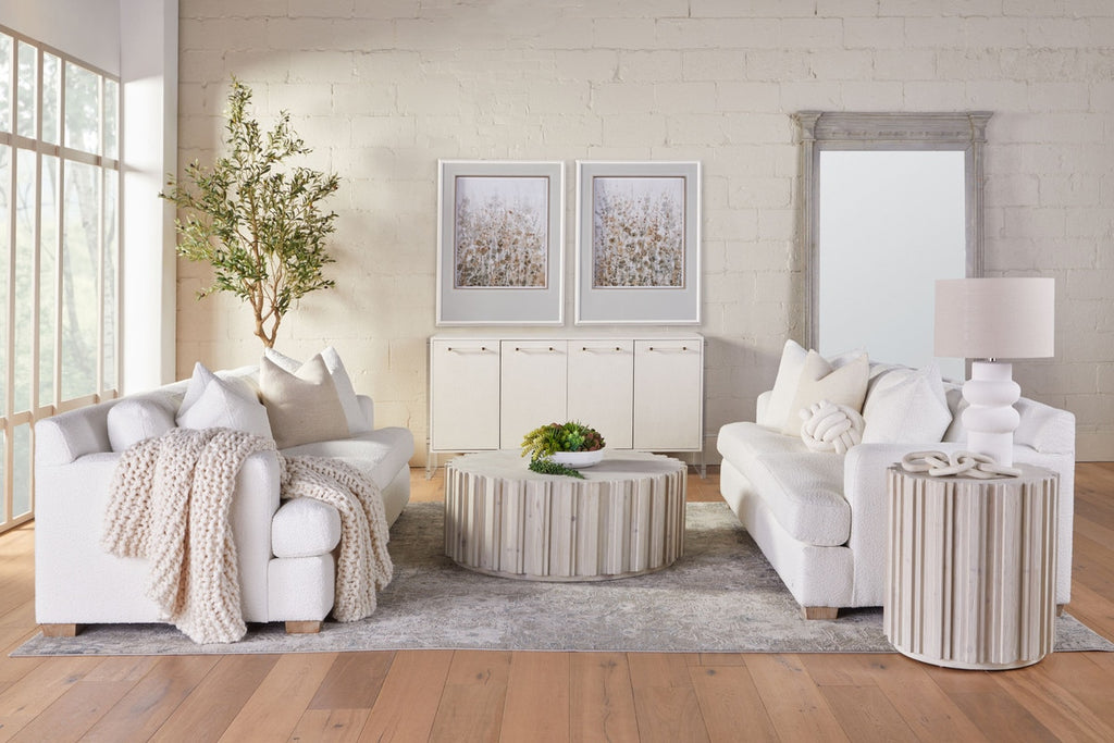 Roma Accent Table | White Wash Pine