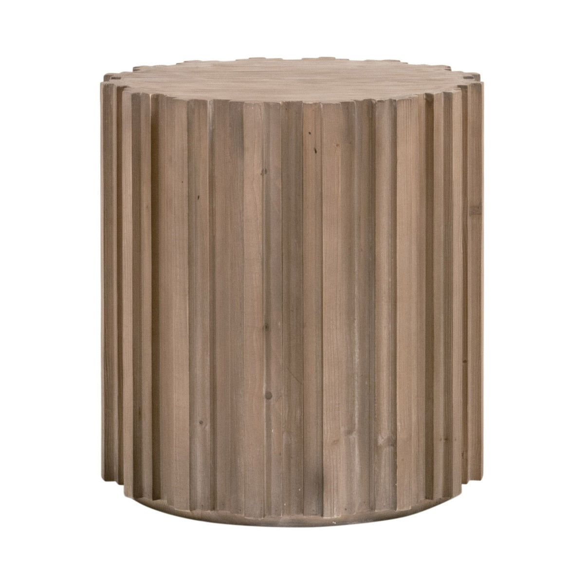 Roma End Table | Smoke Gray Pine