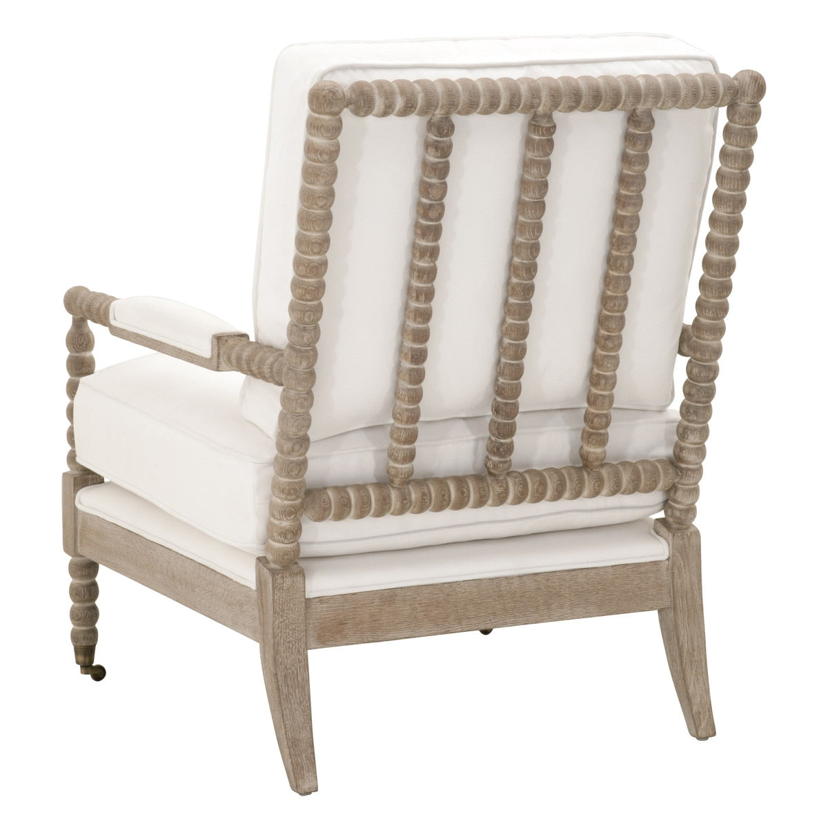 Rouleau Club Chair | LiveSmart Peyton Pearl