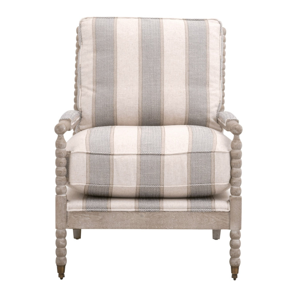 Rouleau Club Chair | Stanebridge Pewter