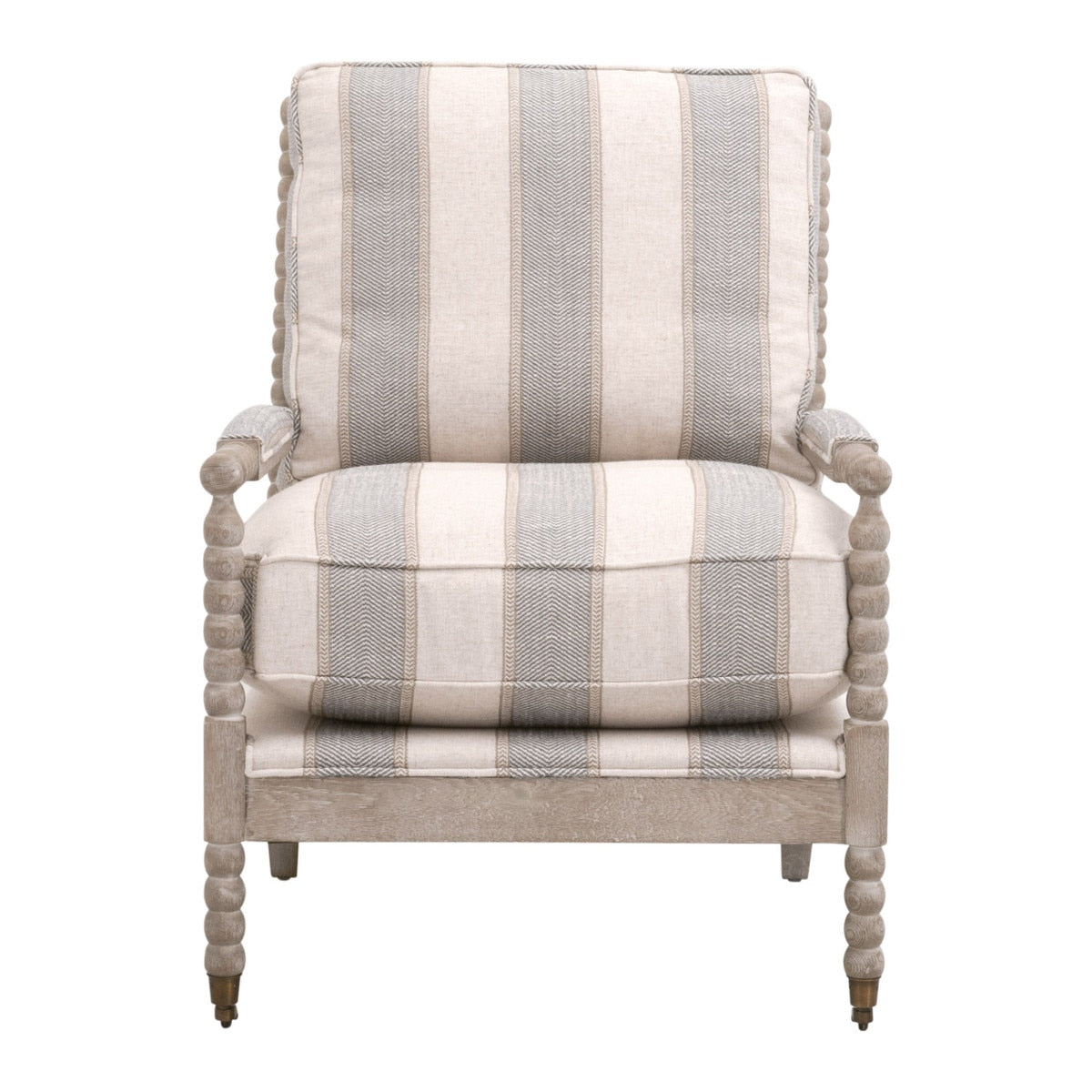 Rouleau Club Chair | Stanebridge Pewter