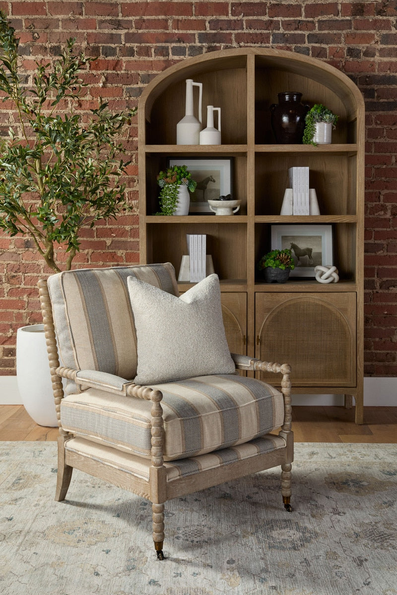 Rouleau Club Chair | Stanebridge Pewter