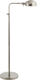 Old Pharmacy Floor Lamp | Antique Nickel