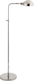 Old Pharmacy Floor Lamp | Polished Nickel