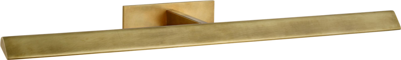 Petrel 30" Picture Light | Hand-Rubbed Antique Brass