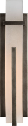 Malik Large Sconce | Bronze | Alabaster