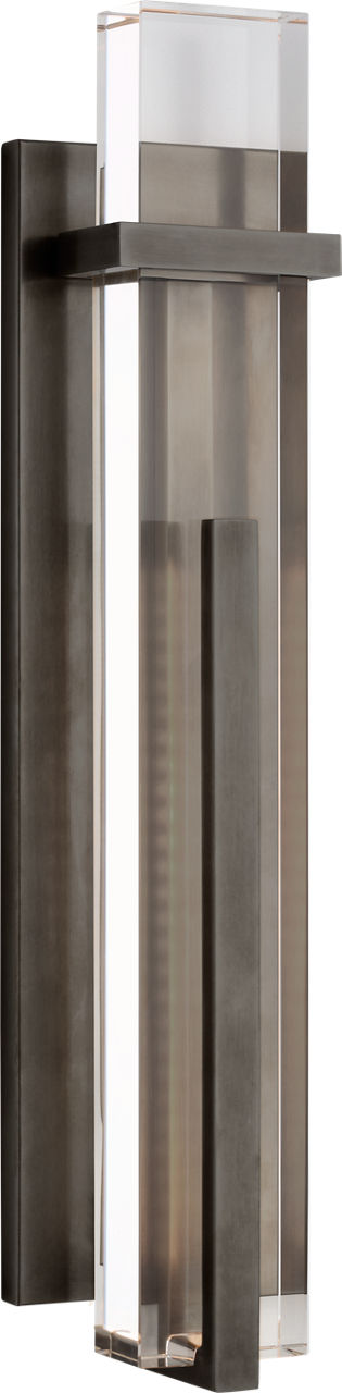Malik Large Sconce | Bronze | Crystal