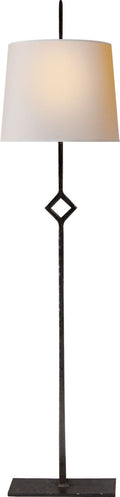 Cranston Buffet Lamp | Aged Iron | Natural Paper Shade