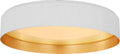 Shaw Extra Large Flush Mount | White