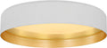 Shaw Grande Flush Mount | White