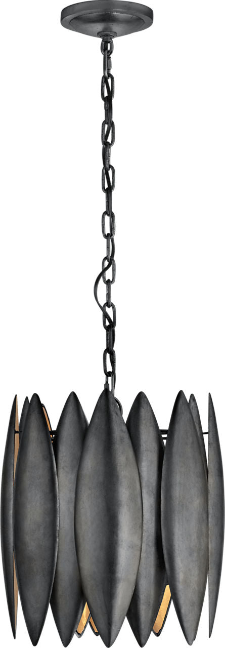 Hatton Small Chandelier | Aged Iron