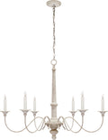 Country Small Chandelier | Belgian White