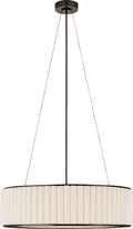 Palati Large Hanging Shade | Bronze | Linen Shade