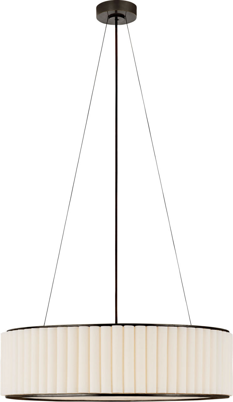 Palati Large Hanging Shade | Bronze | Linen Shade