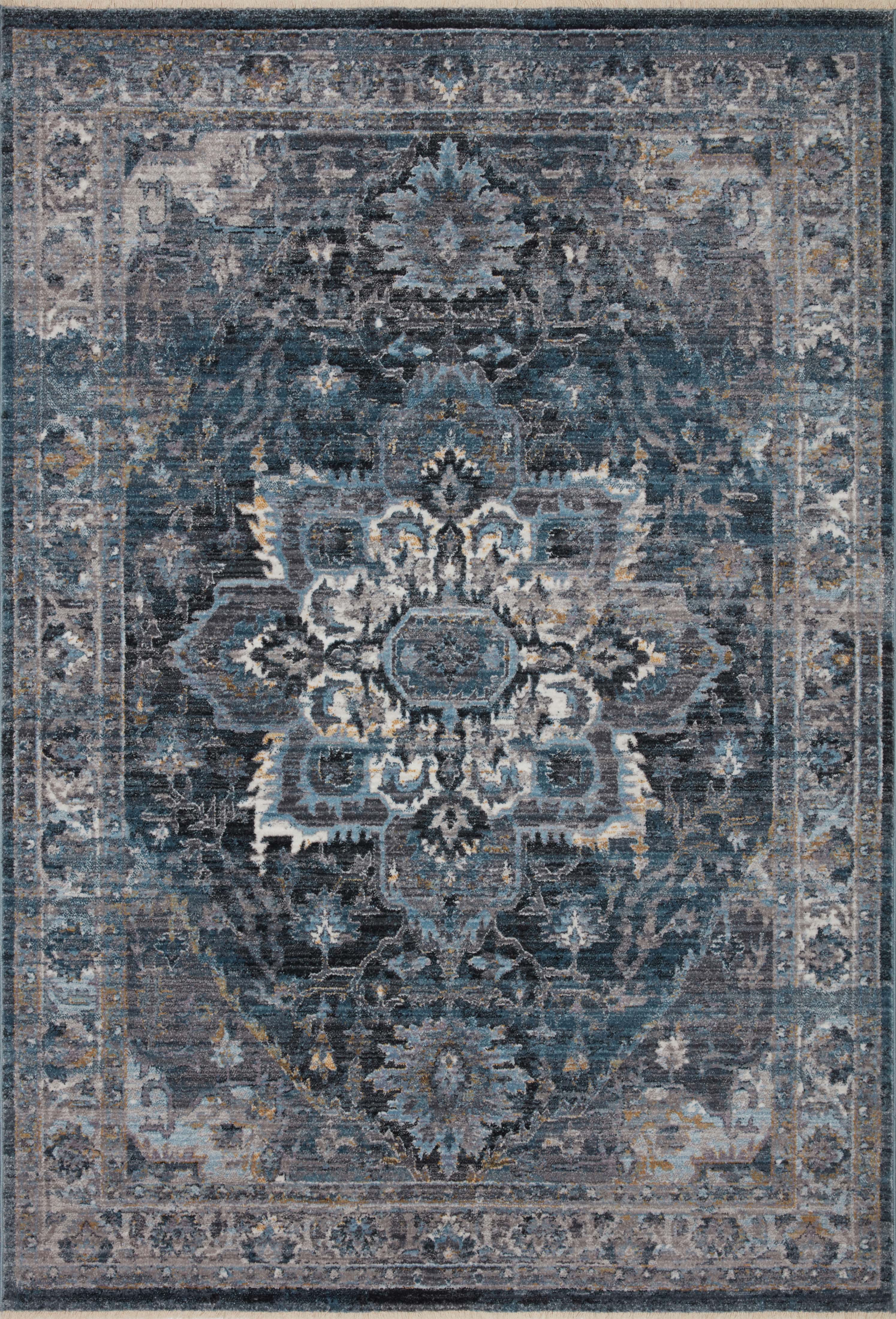 Loloi II | Samra Collection | Denim / Grey | SAM-01