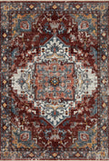 Loloi II | Samra Collection | Brick / Grey | SAM-10