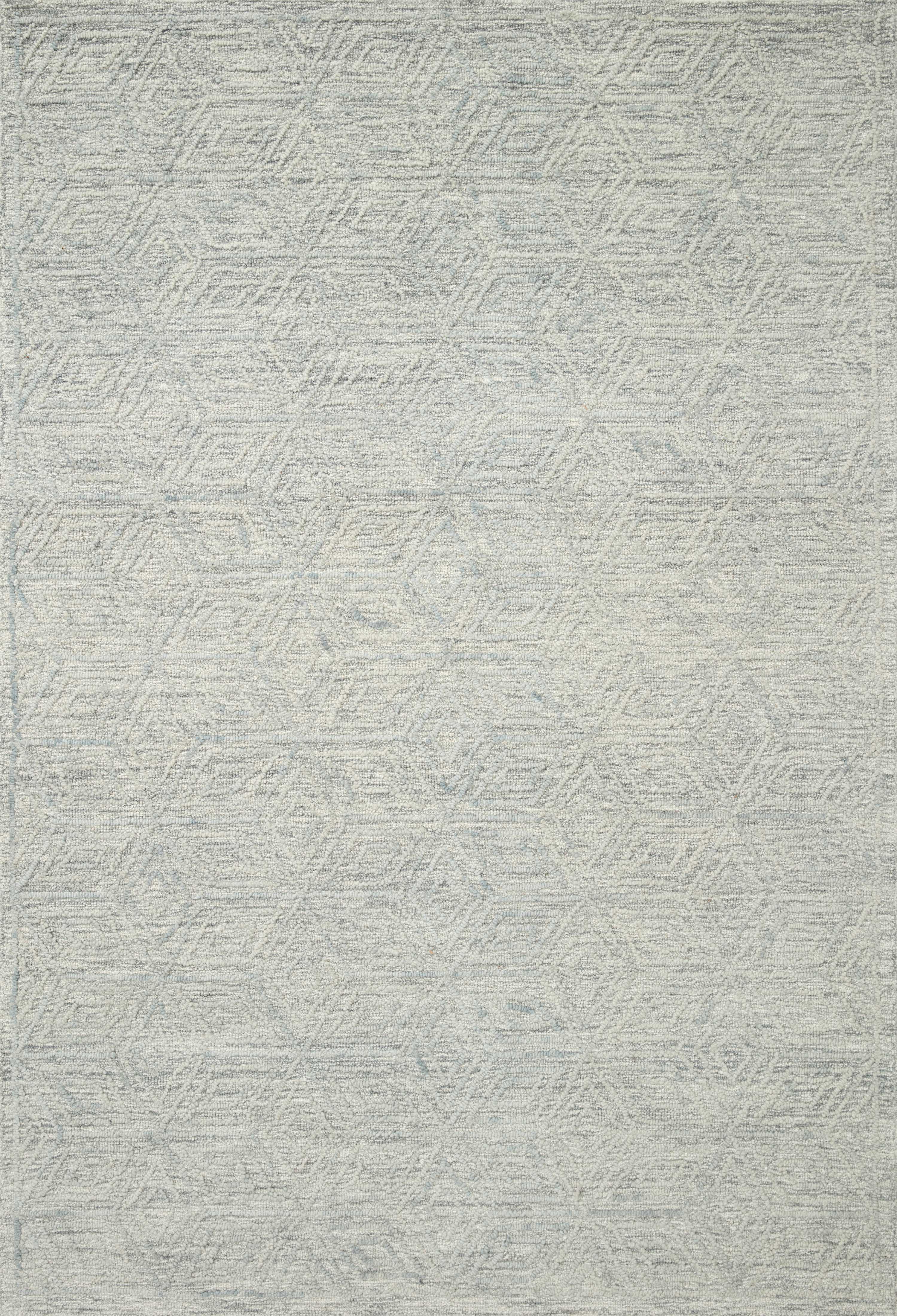 Magnolia Home by Joanna Gaines x Loloi | Sarah Collection | Sky | SAR-01