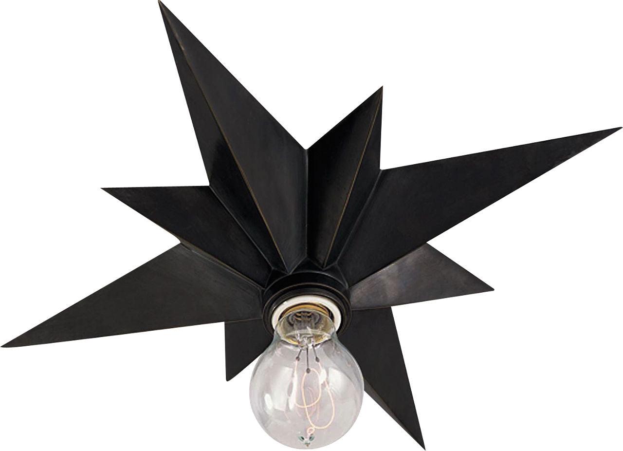 Star Flush Mount | Bronze