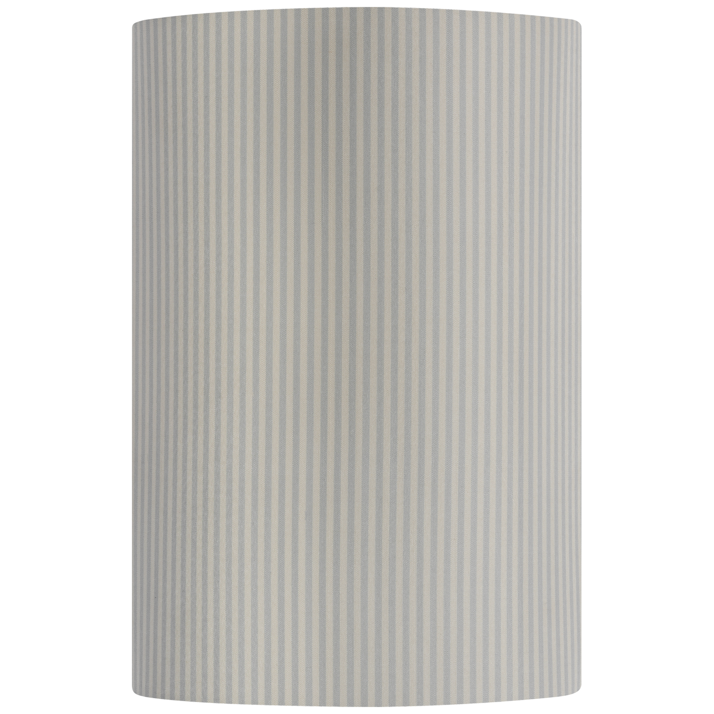 Maeve 8" Shield Sconce | Hand-Rubbed Antique Brass | Schumacher Blue Charee Stripe Shield