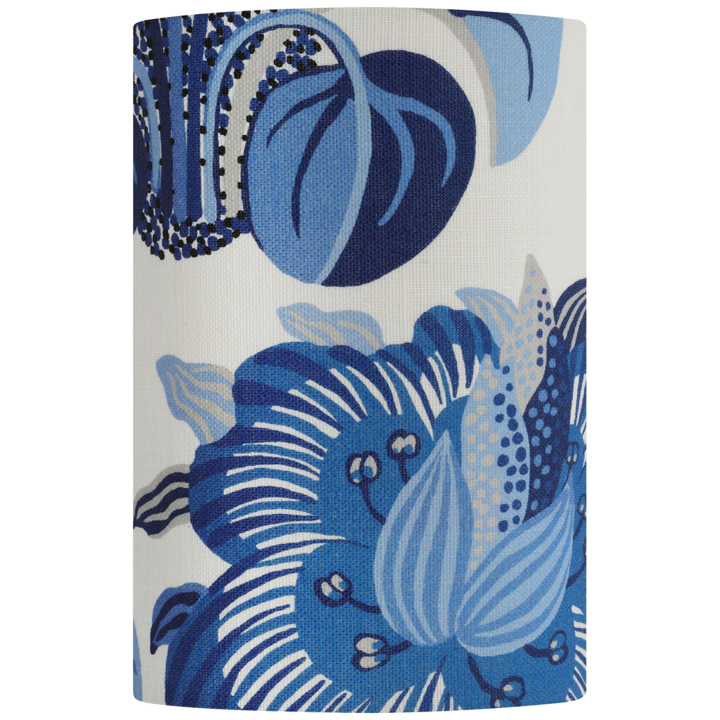 Maeve 8" Shield Sconce | Hand-Rubbed Antique Brass | Schumacher Marine Exotic Butterfly Shield