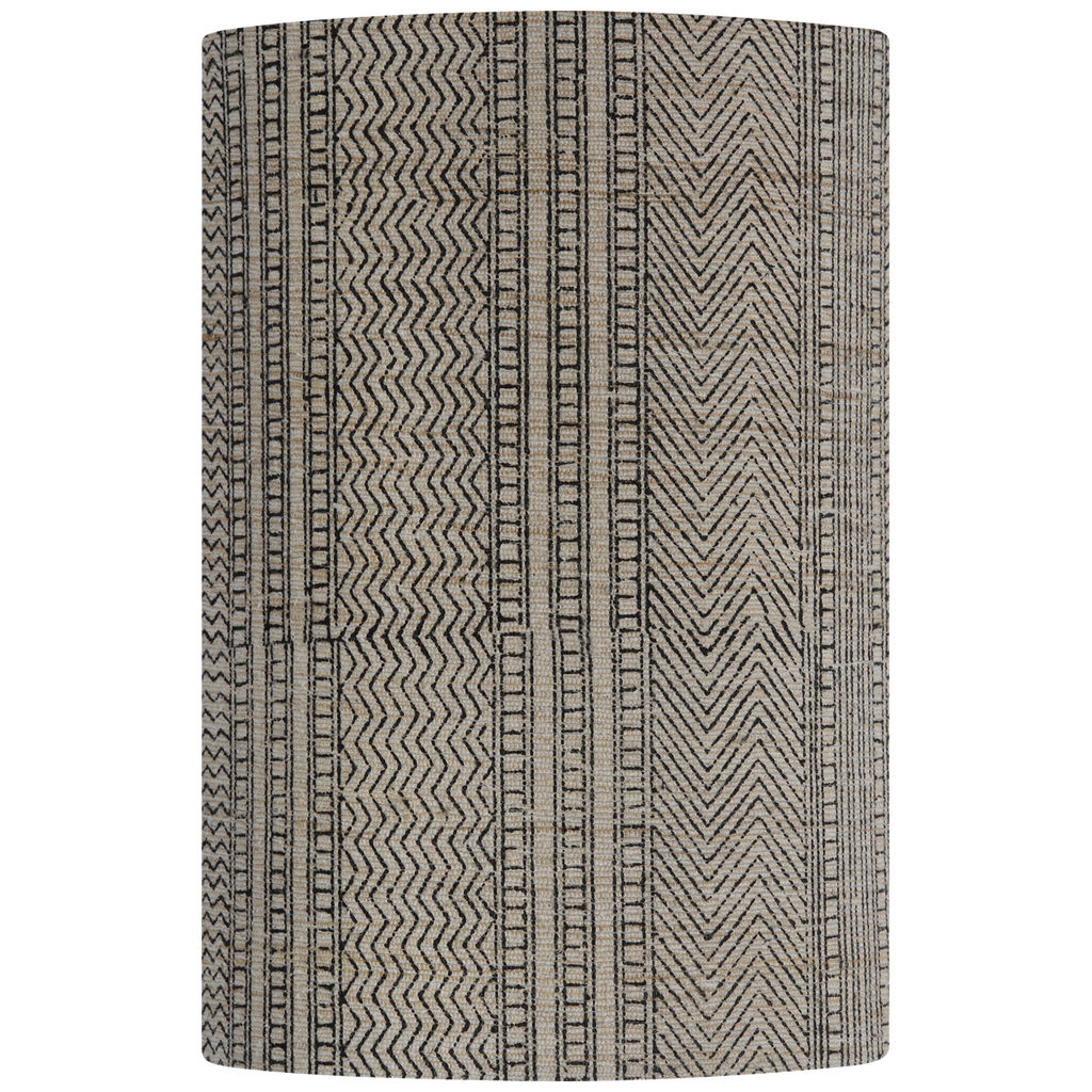 Maeve 8" Shield Sconce | Hand-Rubbed Antique Brass | Schumacher Natural Mohave Shield