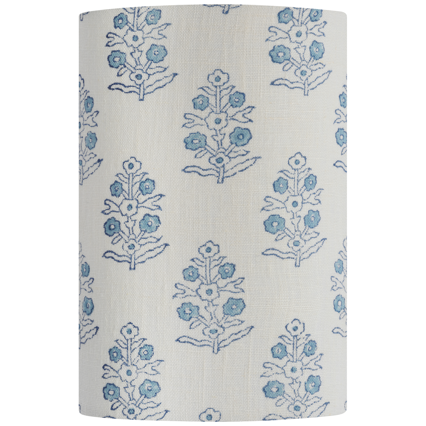 Maeve 8" Shield Sconce | Hand-Rubbed Antique Brass | Schumacher Blue Aditi Shield