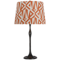 Romero Medium Table Lamp | Bronze | Schumacher 16" Brick Amero Empire Shade