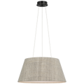 Caufield 21" Hanging Shade | Bronze | Schumacher Natural Mohave Shade