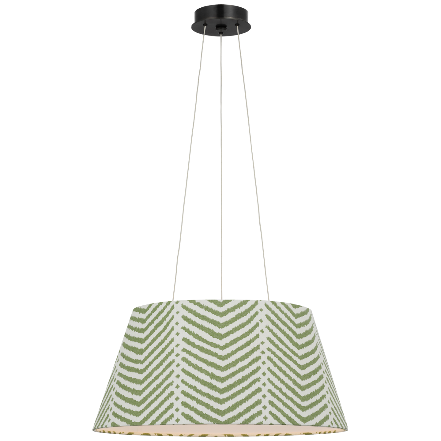 Caufield 21" Hanging Shade | Bronze | Schumacher Verde La Jolla Shade