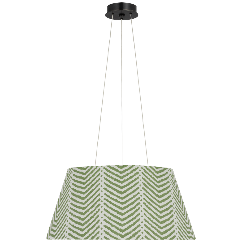 Caufield 21" Hanging Shade | Bronze | Schumacher Verde La Jolla Shade