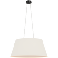 Caufield 29" Hanging Shade | Bronze | Linen Shade