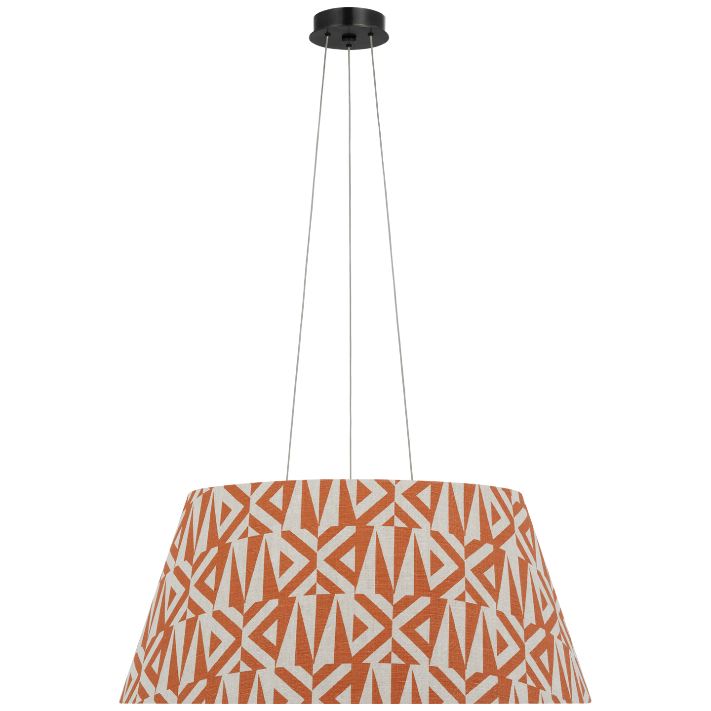 Caufield 29" Hanging Shade | Bronze | Schumacher Brick Amero Shade