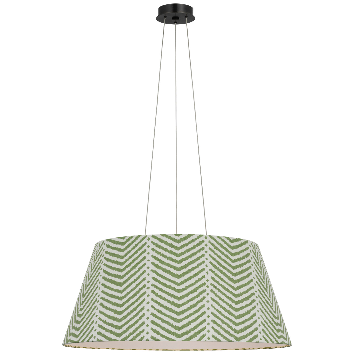 Caufield 29" Hanging Shade | Bronze | Schumacher Verde La Jolla Shade
