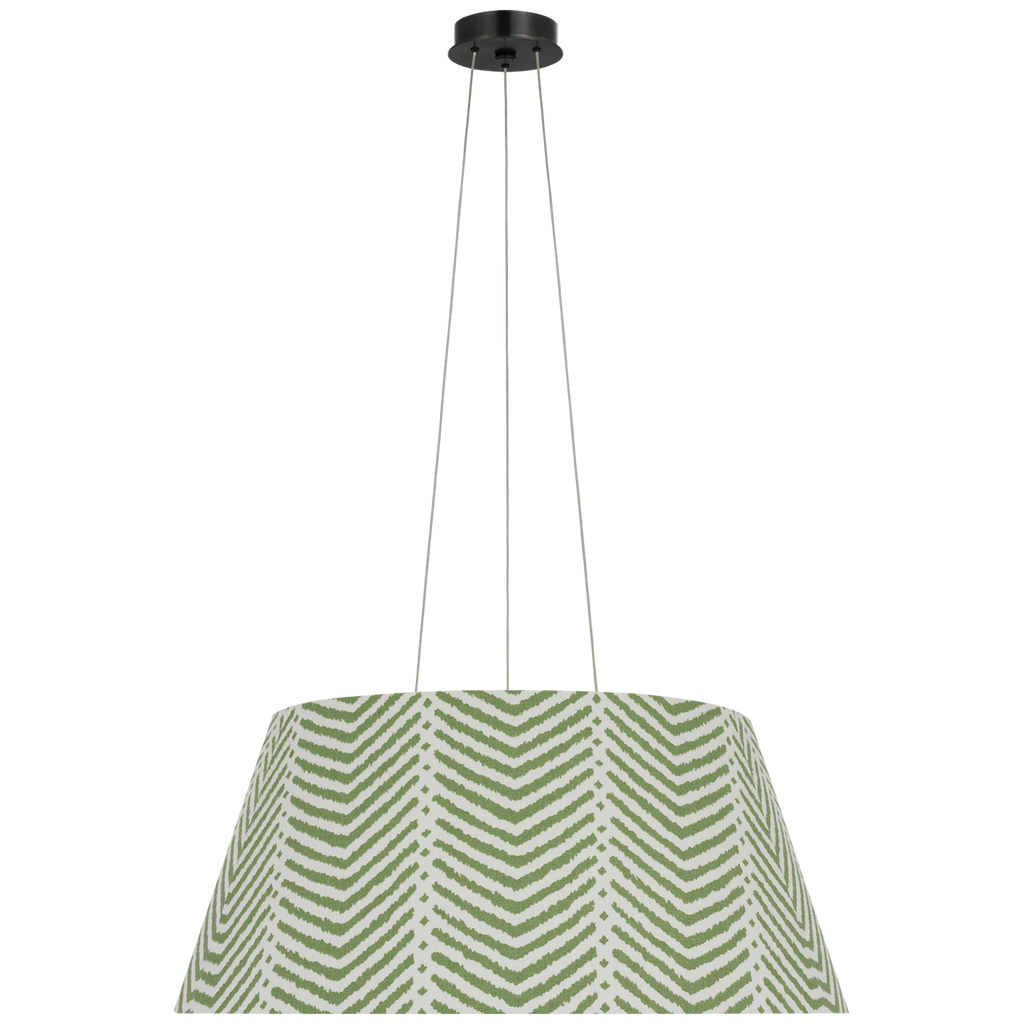 Caufield 29" Hanging Shade | Bronze | Schumacher Verde La Jolla Shade
