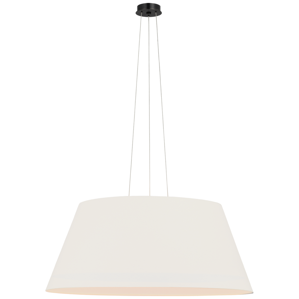 Caufield 39" Hanging Shade | Bronze | Linen Shade