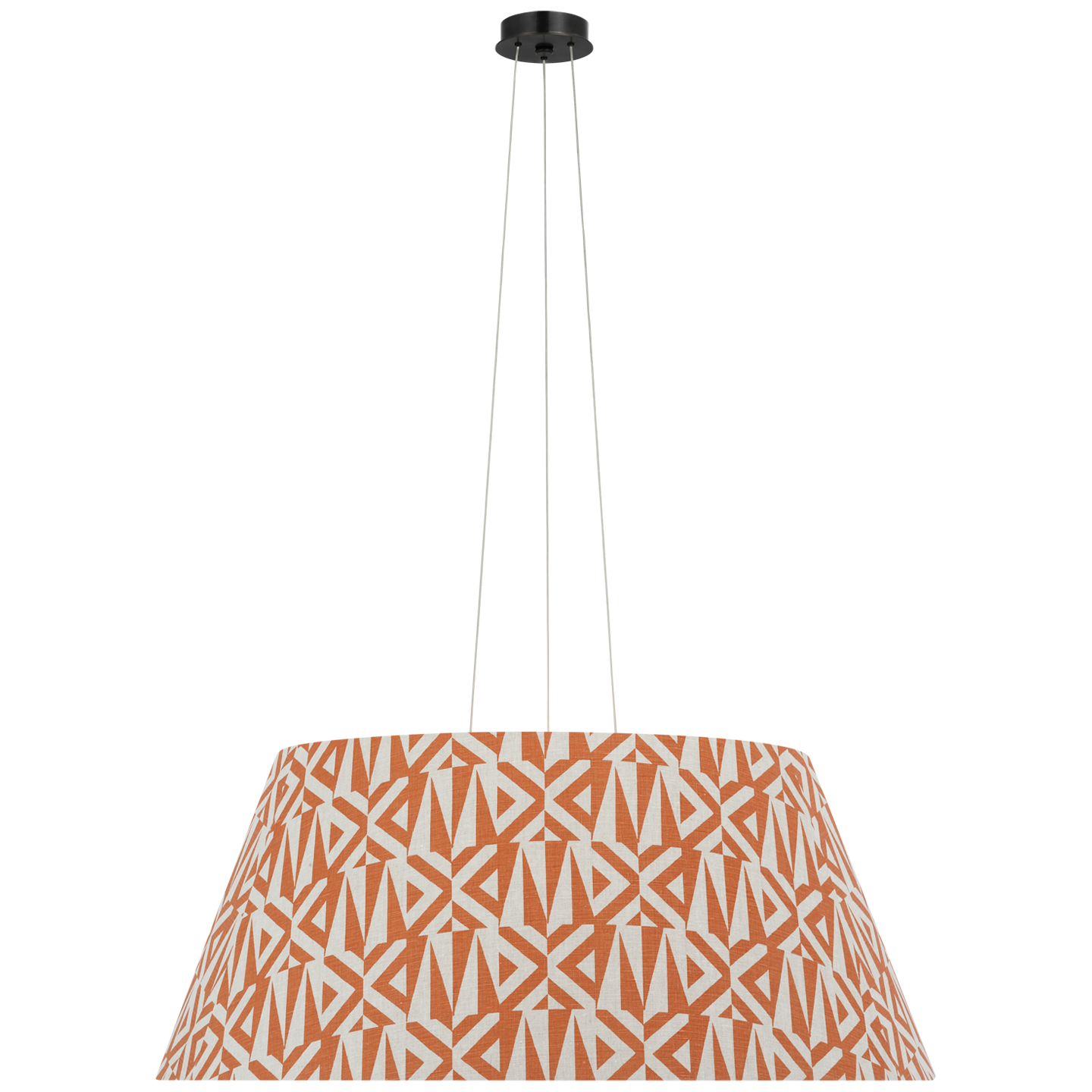 Caufield 39" Hanging Shade | Bronze | Schumacher Brick Amero Shade