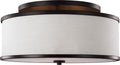 Lennon Medium Semi-Flush Mount Oil Rubbed Bronze