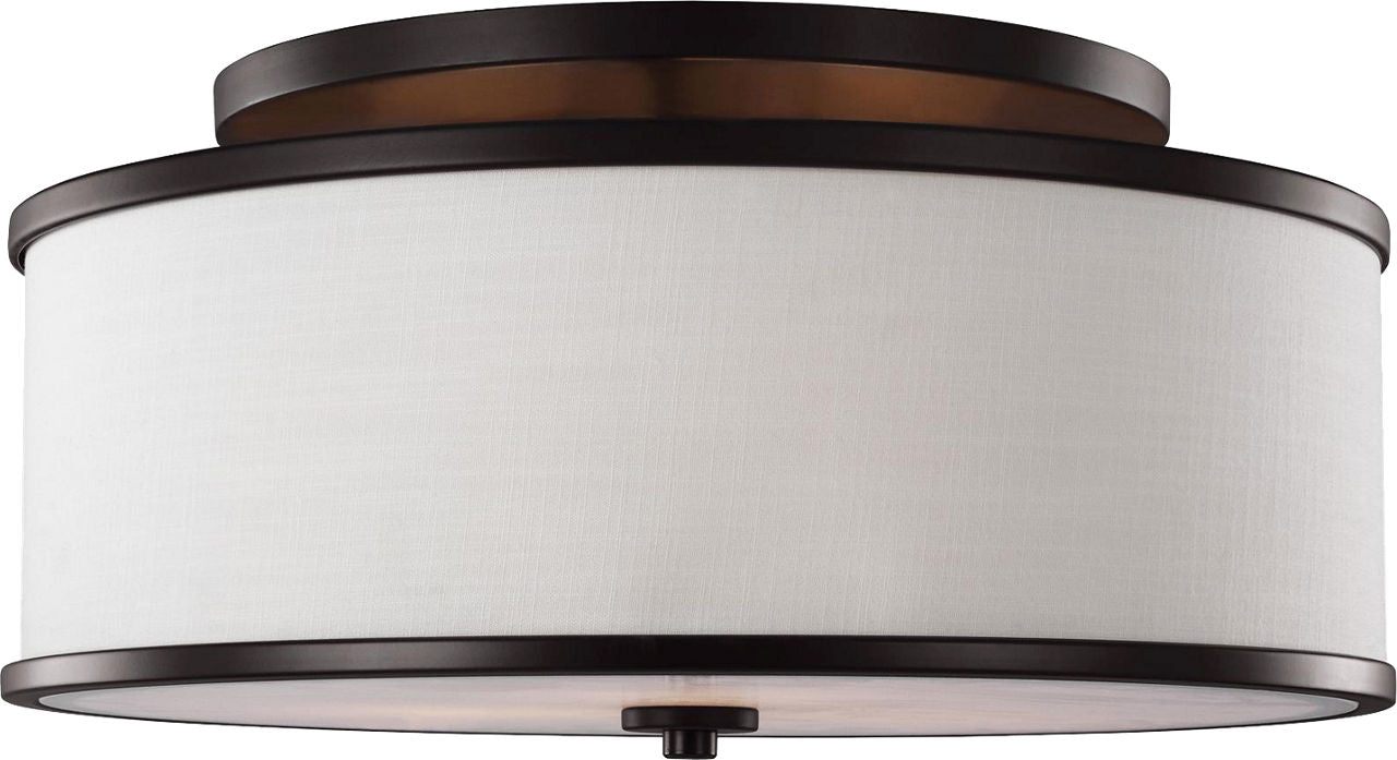 Lennon Medium Semi-Flush Mount Oil Rubbed Bronze