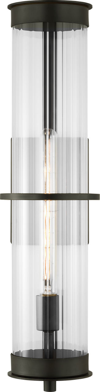 Alcona Extra Large One Light Outdoor Wall Lantern Antique Bronze