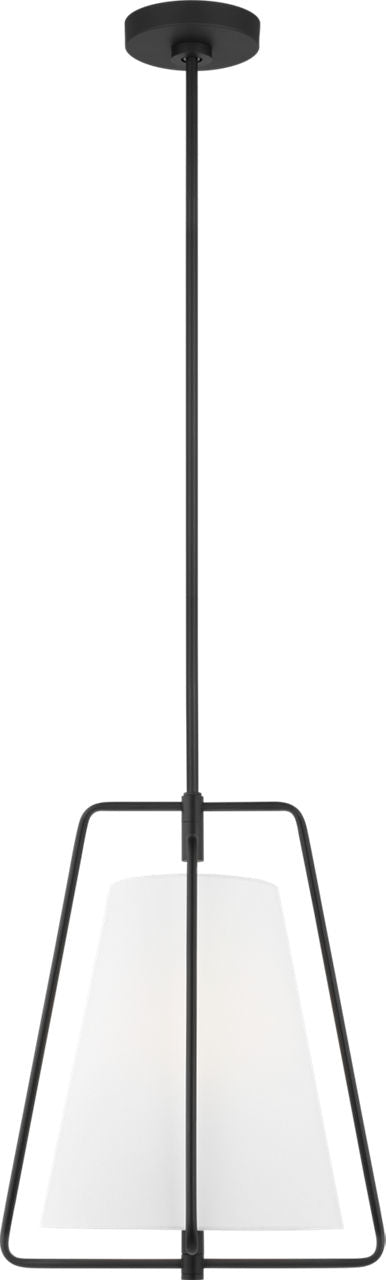 Allis One Light Pendant Midnight Black Bulbs Included