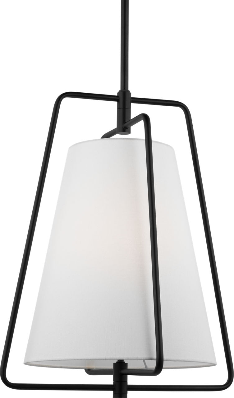 Allis One Light Pendant Midnight Black Bulbs Included