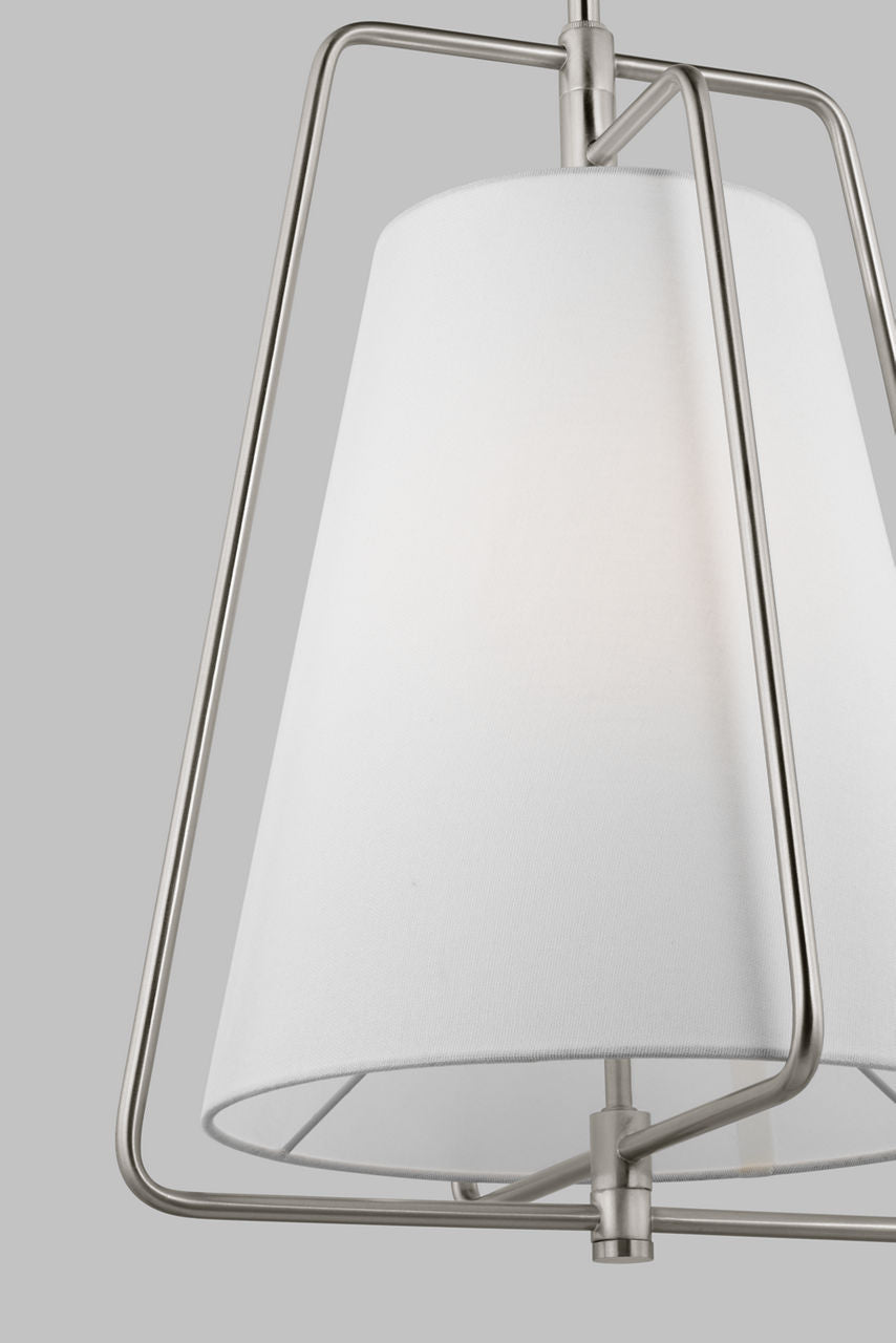 Allis One Light Pendant Brushed Nickel Bulbs Inc