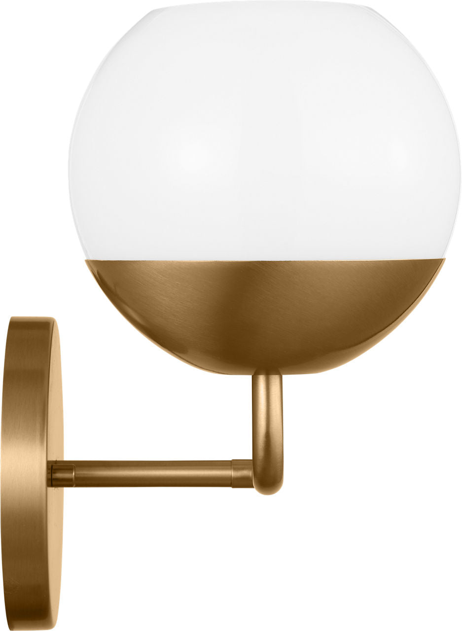 Alvin Two Light Wall / Bath Satin Brass